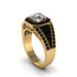 Diamond Royal Radiance Halo Engagement Ring - Liana No. 31 image 1
