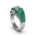 Diamond Royal Radiance Halo Engagement Ring - Liana No. 18 image 1