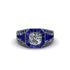 Diamond Royal Radiance Halo Engagement Ring - Liana No. 63