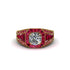 Diamond Royal Radiance Halo Engagement Ring - Liana No. 46 image 2