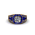 Diamond Royal Radiance Halo Engagement Ring - Liana No. 61