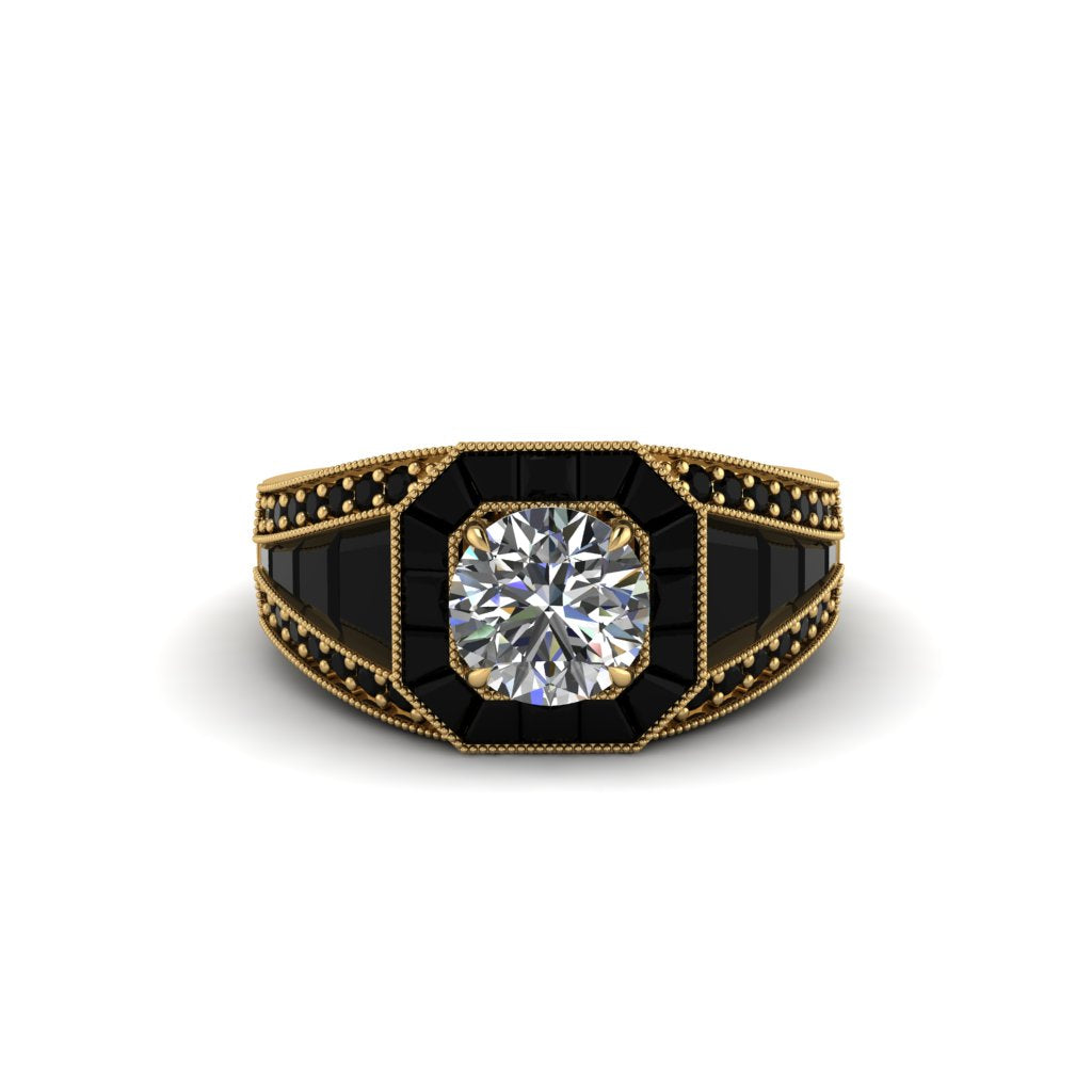 Diamond Royal Radiance Halo Engagement Ring - Liana No. 31