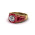 Diamond Royal Radiance Halo Engagement Ring - Liana No. 46 image 3