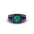 Emerald Royal Radiance Halo Engagement Ring - Liana No. 64 image 2