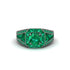Emerald Royal Radiance Halo Engagement Ring - Liana No. 21 image 2