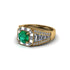 Emerald Royal Radiance Halo Engagement Ring - Liana No. 4 image 3