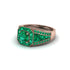 Emerald Royal Radiance Halo Engagement Ring - Liana No. 20 image 3
