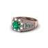Emerald Royal Radiance Halo Engagement Ring - Liana No. 5 image 3