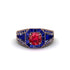 Ruby Royal Radiance Halo Engagement Ring - Liana No. 71 image 2