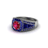 Ruby Royal Radiance Halo Engagement Ring - Liana No. 72 image 3