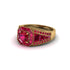 Ruby Royal Radiance Halo Engagement Ring - Liana No. 55 image 3