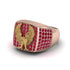 Rubys Luxury Gold Eagle Ring - Sutton No. 26