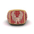 Rubys Luxury Gold Eagle Ring - Sutton No. 25