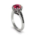 Ruby Milgrain Engagement Ring - Yara No. 42