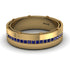 Sapphire Eternal Elegance Men’s Wedding Ring - Roman No. 13 image 2