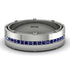 Sapphire Eternal Elegance Men’s Wedding Ring - Roman No. 15