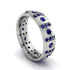 Sapphire Gold Men's Wedding Ring - Zion No. 75