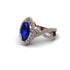 Sapphire Marquise Split Shank Engagement Ring - Carly No. 14 image 3