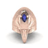 Sapphire Raven Men's Fashion Ring - Maverick No. 14 image 2