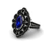 Sapphire Three Layer Halo Marquise Ring - Destiny No. 45