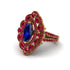 Sapphire Three Layer Halo Marquise Ring - Destiny No. 58