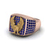 Sapphires Luxury Gold Eagle Ring - Sutton No. 29 image 1