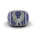 Sapphires Luxury Gold Eagle Ring - Sutton No. 15 image 2