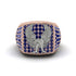 Sapphires Luxury Gold Eagle Ring - Sutton No. 44