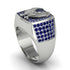 Sapphires Luxury Gold Eagle Ring - Sutton No. 15