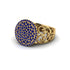 Sapphire Signet Filigree Pave Engagement Ring - Rylie No. 13 image 2