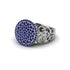 Sapphire Signet Filigree Pave Engagement Ring - Rylie No. 15