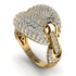 Diamond Stunning Radiant Fashion Men Ring - Dallas No. 1 image 3