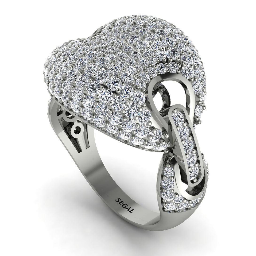 Diamond Stunning Radiant Fashion Men Ring - Dallas No. 3