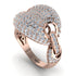 Diamond Stunning Radiant Fashion Men Ring - Dallas No. 2