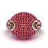 Ruby Stunning Radiant Fashion Men Ring - Dallas No. 11
