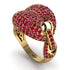 Ruby Stunning Radiant Fashion Men Ring - Dallas No. 10 image 3