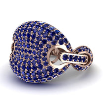 Sapphire Stunning Radiant Fashion Men Ring - Dallas No. 14 image 1