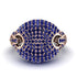 Sapphire Stunning Radiant Fashion Men Ring - Dallas No. 14