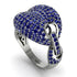 Sapphire Stunning Radiant Fashion Men Ring - Dallas No. 15
