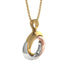 Stunning Three-Round Intertwined Necklace - Angela No. 4