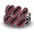 Black Diamond Stylish Bloom Fashion Ring - Drew No. 54