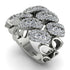 Diamond Stylish Bloom Fashion Ring - Drew No. 3