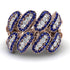 Diamond Stylish Bloom Fashion Ring - Drew No. 62