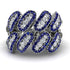 Diamond Stylish Bloom Fashion Ring - Drew No. 63