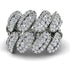 Diamond Stylish Bloom Fashion Ring - Drew No. 3 image 3