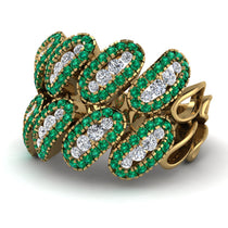 Diamond Stylish Bloom Fashion Ring - Drew No. 16 image 1