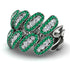 Diamond Stylish Bloom Fashion Ring - Drew No. 18