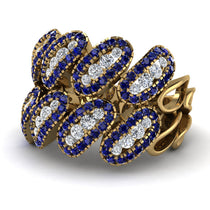 Diamond Stylish Bloom Fashion Ring - Drew No. 61 image 1