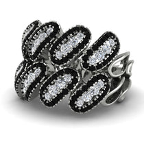 Diamond Stylish Bloom Fashion Ring - Drew No. 33 image 1