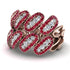 Diamond Stylish Bloom Fashion Ring - Drew No. 47